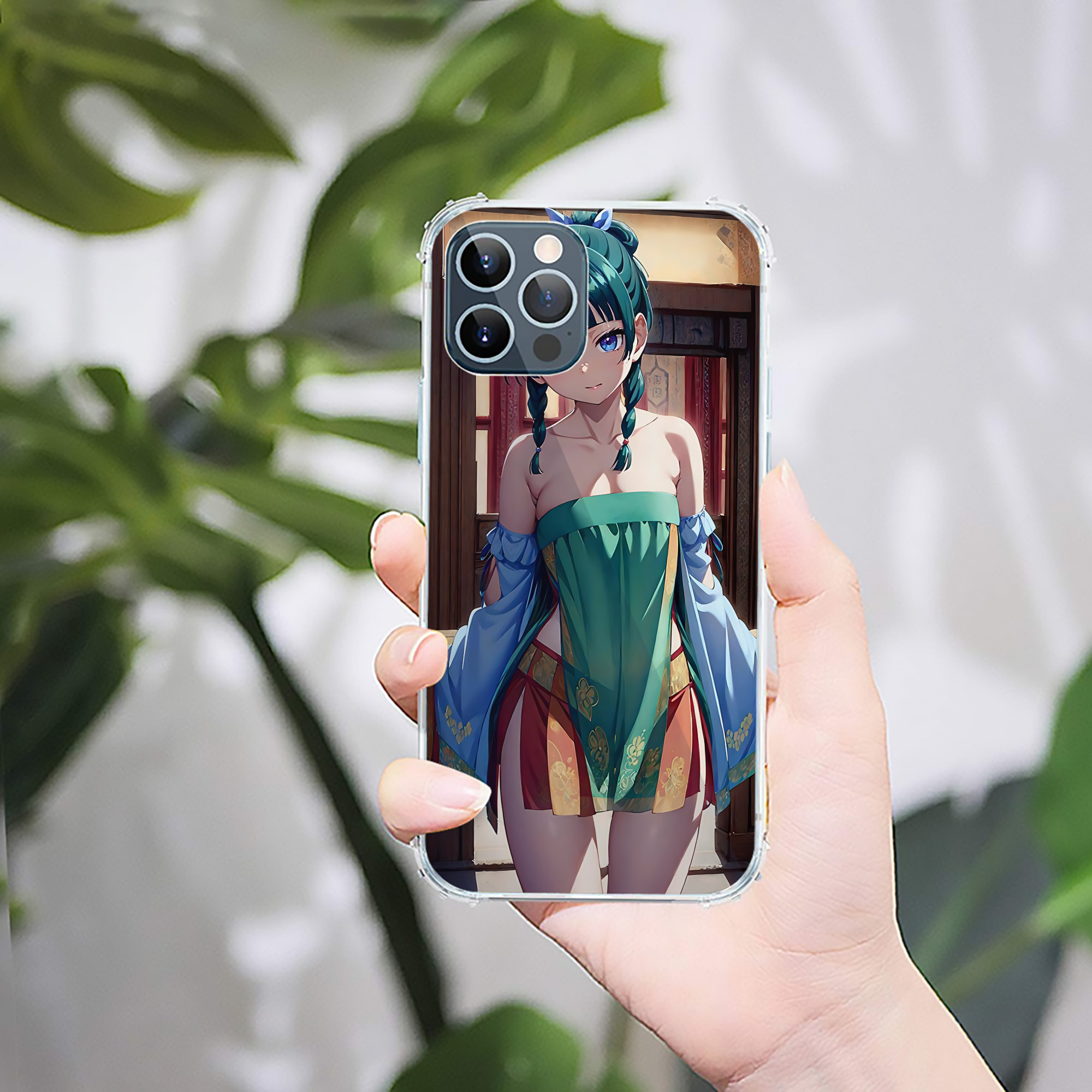 （画像用） 薬屋のひとりごと The Apothecary Diaries 【iPhone 12シリーズ対応】透明スマホケース（クリアソフトケース）